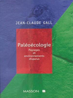 cover image of Paléoécologie